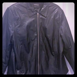 Vintage leather jacket Sz XL/1 X, good condition